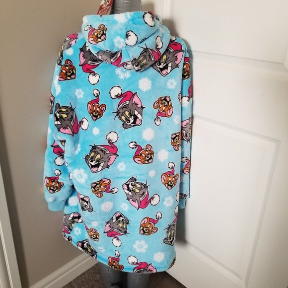 Tom & Jerry Blanket Hoodie (O/S) - Picture 2 of 6